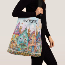 Schattigee Quirky ROW HUIZEN - Bekijk terug - Tas