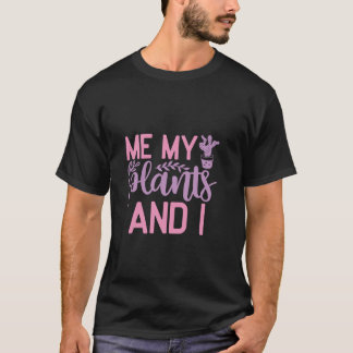 Schattigee quote voor Wie houdt van de planten Gar T-shirt