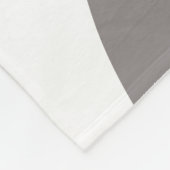 Schattigee Raccoon Modern gepersonaliseerde Baby Fleece Deken (Hoek)