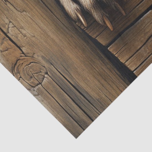 Schattigee Racoon Dier Decoupage Tissuepapier (Detail)