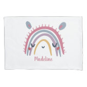 Schattigee Rainbow Animal Name Kussensloop (Voorkant)