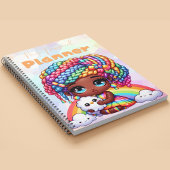 Schattigee Rainbow Chibi Girl "Mijn persoonlijke p Planner