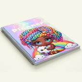 Schattigee Rainbow Chibi Girl "Mijn persoonlijke p Planner