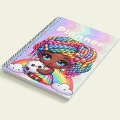Schattigee Rainbow Chibi Girl "Mijn persoonlijke p Planner