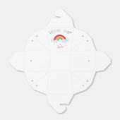 SCHATTIGEE RAINBOW CLOUDS kinder felle kleuren afb Bedankdoosjes (Uitgevouwen)