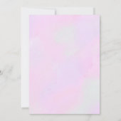 Schattigee Rainbow Glitter Pixie Fairy Kaart (Achterkant)