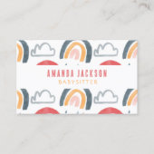 Schattigee Rainbow Kinderopvang Kinderopvang Babys Visitekaartje (Voorkant)