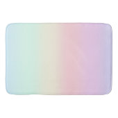 Schattigee Rainbow kleurrijke gradiënt Waterverf p Badmat (Voorkant)