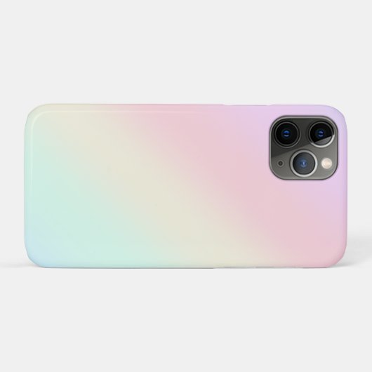Schattigee Rainbow kleurrijke gradiënt Waterverf p Case-Mate iPhone Case (Achterkant (horizontaal))