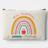 Schattigee Rainbow Teacher Appreciation Gifts Ecru Etui (Voorkant)