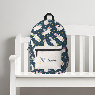 Schattigee Rainbow Unicorns en Stars Rugzak