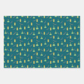 Schattigee Ramadan Groen Eid Cadeauverpakking Papi Inpakpapier Vel (Voorkant 3)