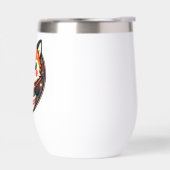 Schattigee Ramen Fox Illustration voor Merch Desig (Links)