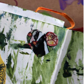 Schattigee Ranunculus Skunk Lovers Roze Bloemen Hart Sticker