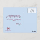 Schattigee Rapunzel Tower Meisje's bedankbriefkaar Briefkaart (Achterkant)