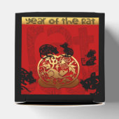 Schattigee Rat Chinees Jaar Zodiac Verjaardag CCFB Bedankdoosjes (Bovenkant)