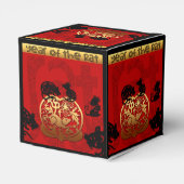 Schattigee Rat Chinees Jaar Zodiac Verjaardag CCFB Bedankdoosjes (Achterkant)