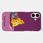 Schattigee Rat Eten Kaas Hoesje Iphone (Achterkant (horizontaal))
