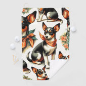 Schattigee  rattendrager naadloos golfhanddoek (Insitu)