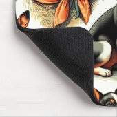 Schattigee  rattendrager naadloos muismat (Hoek)