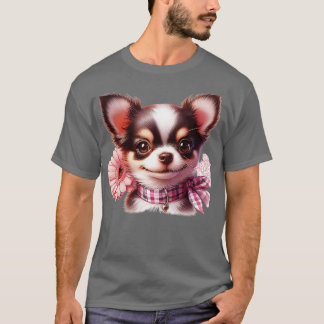 Schattigee Realistische Chihuahua Schets 1 T-shirt