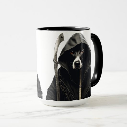 Schattigee reaper (hond) ooit mok (Voorkant rechts)