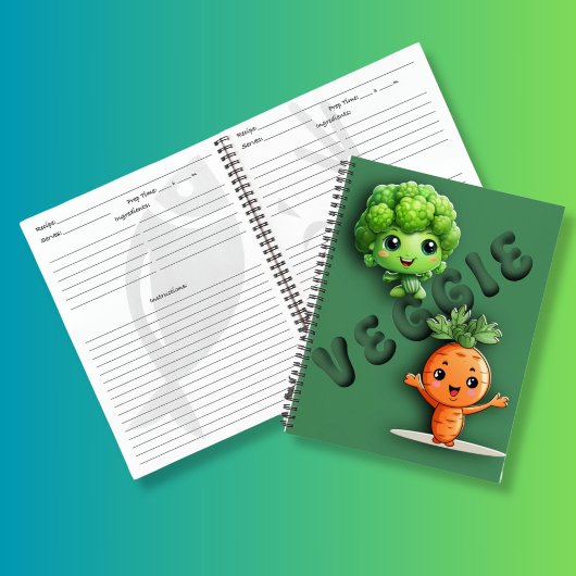 Schattigee recepten notitieboek