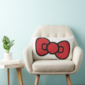 Schattigee Red Bow Whimsical Kussen (Stoel)