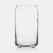 Schattigee Red Nose Rendier Rudolph Christmas Milk Blikvorm Glas (Rechts)