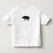 Schattigee Red RHINOS - Afrika - Dierenvriend - Wi Kinder Shirts (Achterkant)