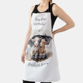 Schattigee regenachtige daggeiten schort (Insitu)