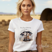 Schattigee regenachtige daggeiten t-shirt