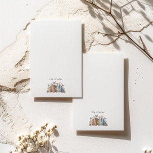 Schattigee Regenboog Boekenplank & Boeken Leraar M Post-it® Notes