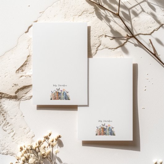 Schattigee Regenboog Boekenplank & Boeken Leraar M Post-it® Notes