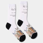 Schattigee Regenboog Boekenplank & Boeken Leraar M Sokken (Rechts)