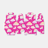 Schattigee regenboog eenhoorn magische girly verja bedankdoosjes (Uitgevouwen)