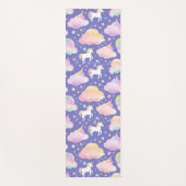 Schattigee regenboog eenhoorn magische girly verja yogamat (Voorkant)