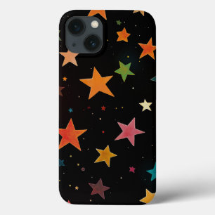 Schattigee regenboog gekleurde sterren Galaxy zwar Case-Mate iPhone Case