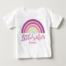 Schattigee regenboog kleine zus aanpasbare naam