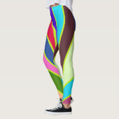 Schattigee regenboog kleurrijk "Ratti_Creative_Art Leggings (Links)
