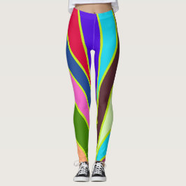 Schattigee regenboog kleurrijk "Ratti_Creative_Art Leggings