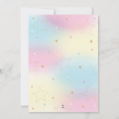 Schattigee Regenboog Koala Art Paint Verjaardagsfe Kaart (Achterkant)