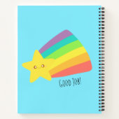 Schattigee regenboog notitieboek (Achterkant)