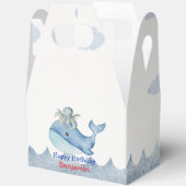 Schattigee regenboog octopus Walvis Verjaardagsfee Bedankdoosjes (Open)