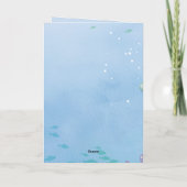 Schattigee regenboog Otter Scallops 2e verjaardags (Achterkant)