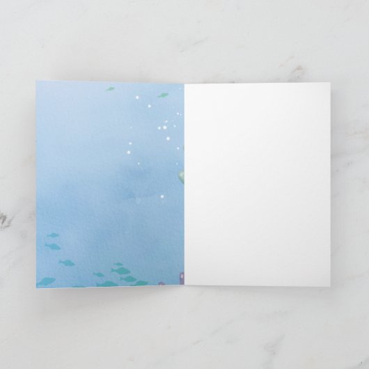 Schattigee regenboog Otter Scallops 2e verjaardags (Binnen)