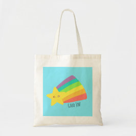 Schattigee regenboog tote bag