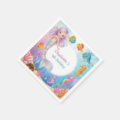 Schattigee Regenboog zeemeermin vis zeepaardje Ver Servet (Hoek)