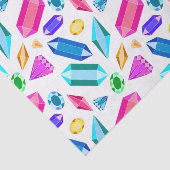 Schattigee regenboogjuwelen tissuepapier (Detail)