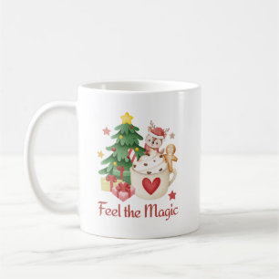 Schattigee rendier kerst Mok